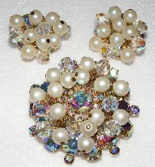 AB Chatons Only Brooch