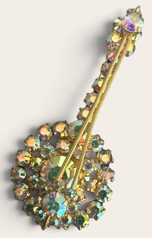 AB Chatons Only Brooch