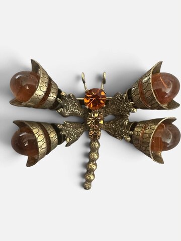Topaz Cabochons Brooch