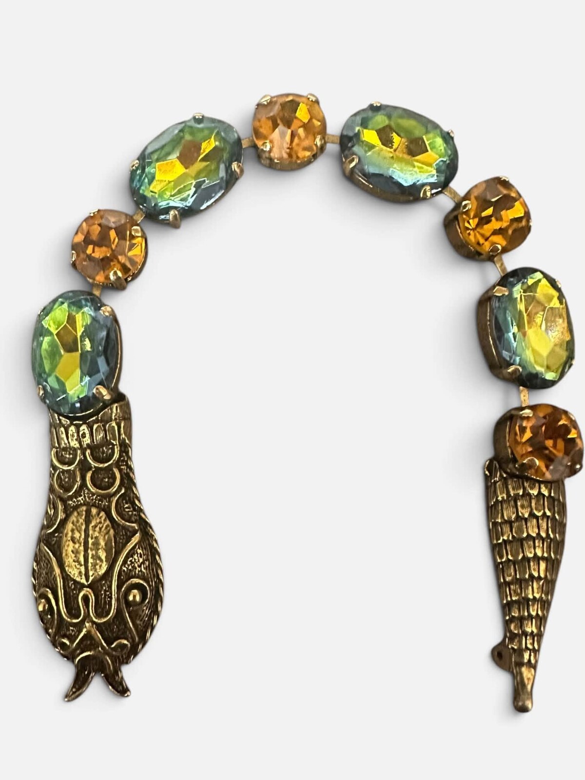 Front view of Multiple Colors Oval Multi-Color/Shaded Other