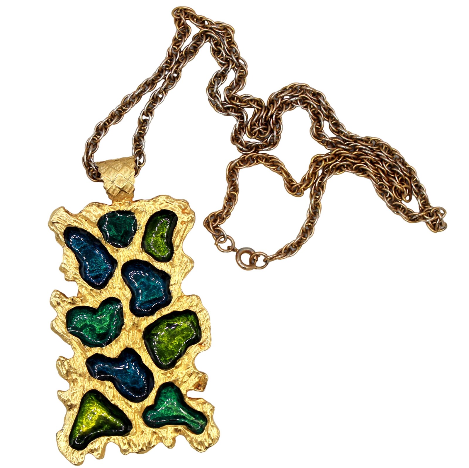 Front view of Multiple Colors Pendant