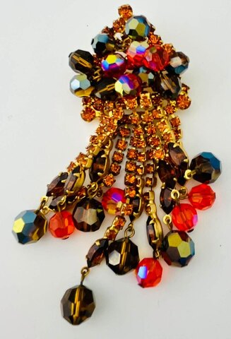 Fall Navettes Brooch